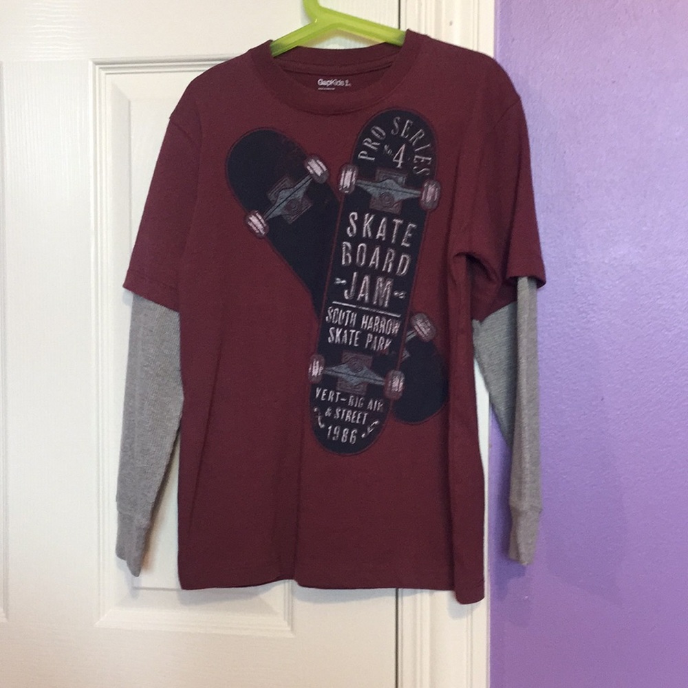 boys skateboard shirt NWT